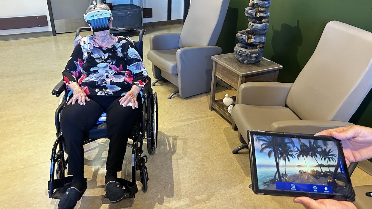 La réalité virtuelle pour diminuer l’anxiété des aînés