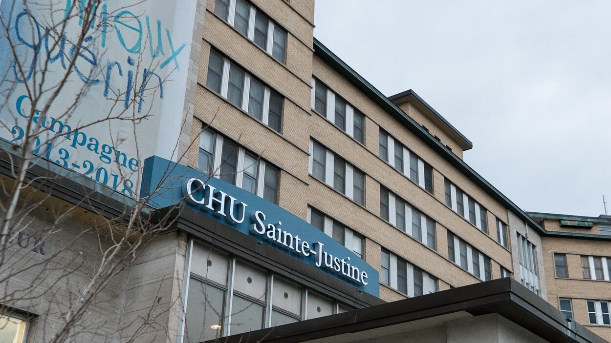 L'hôpital Sainte-Justine.