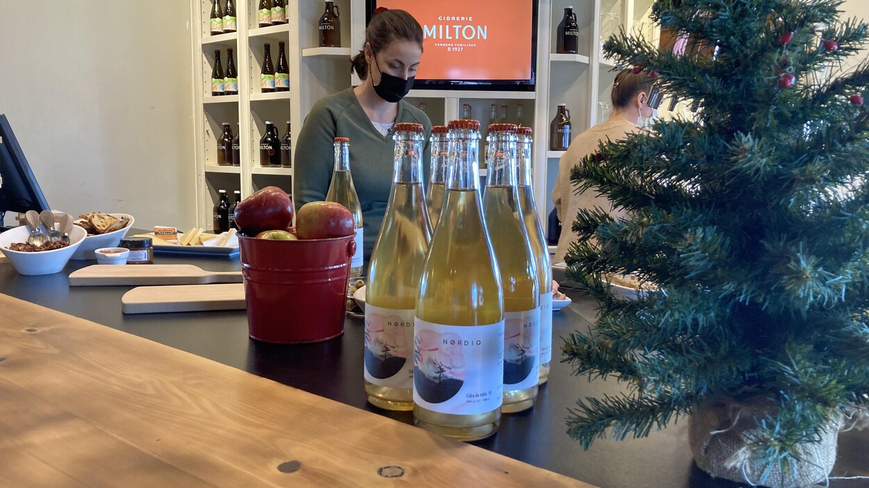 Sommelier Nordiq vin de pomme - Château Fontaine x Cidrerie Milton