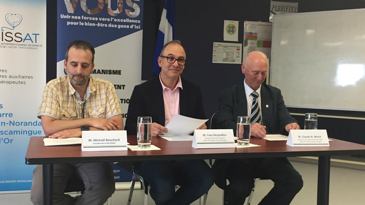 Le CISSS-AT a tenu un point de presse le 15 juin. Le CISSS-AT a tenu un point de presse le 15 juin.