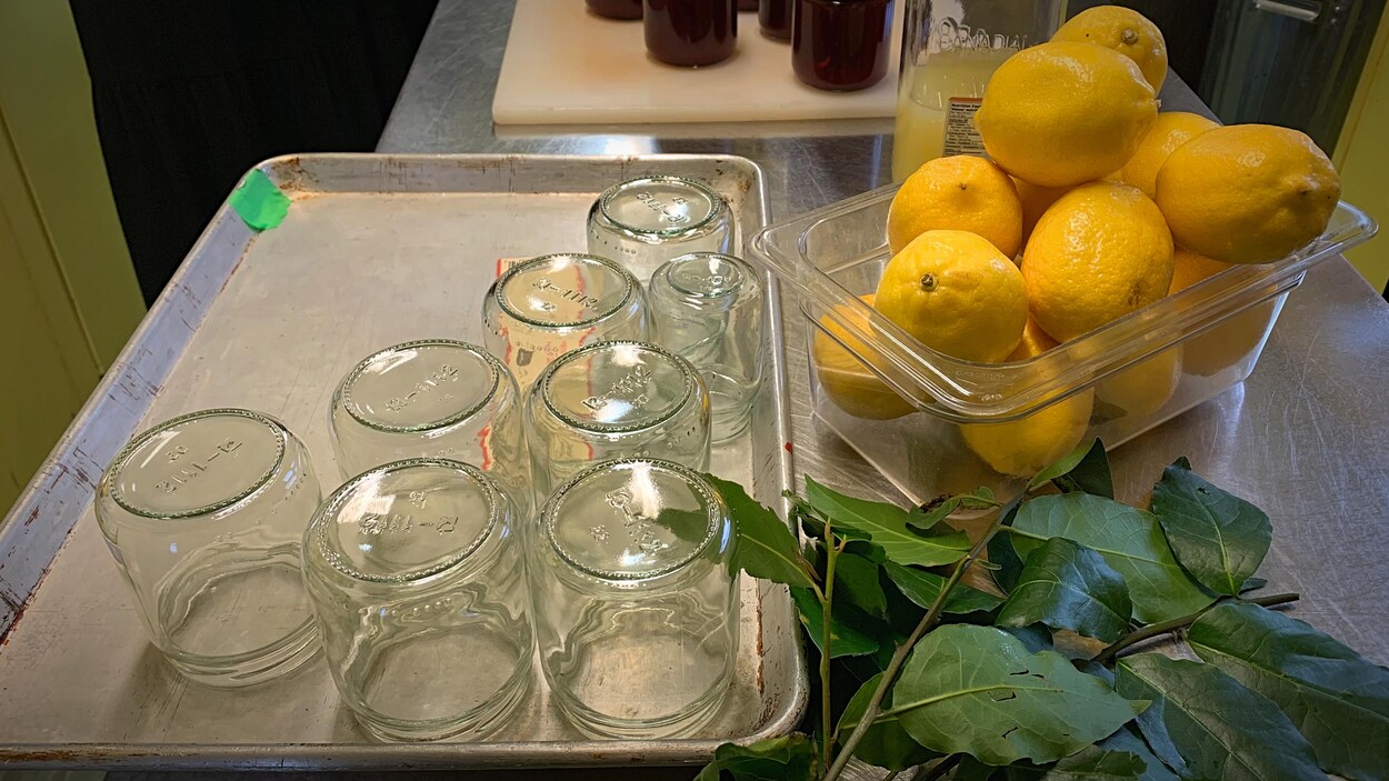 Des citrons sur un comptoir, 23 septembre 2022.