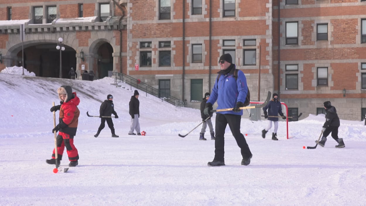 Début de la première Classique du Vieux-Québec