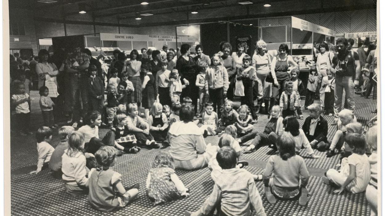 Les chasseurs de signets ces enfants du Salon du livre du Saguenay Lac Saint Jean