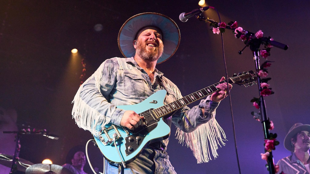 Bleu Jeans Bleu en spectacle extérieur pour le 100e de Rouyn-Noranda