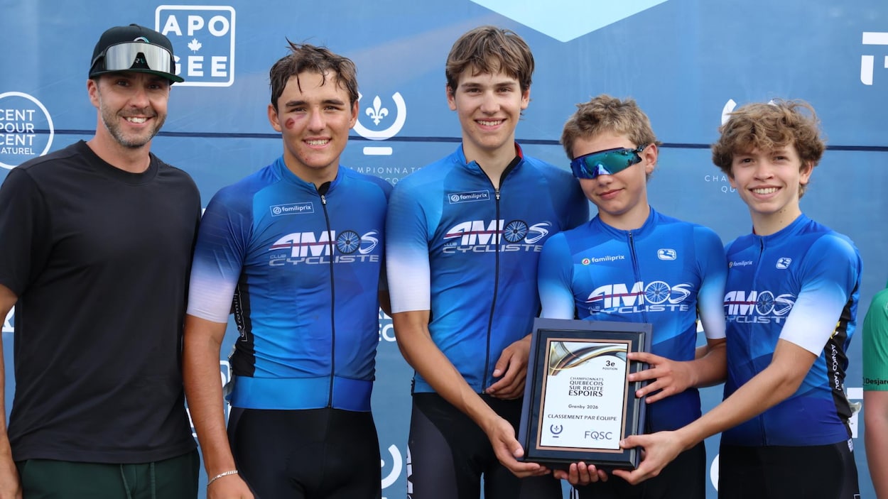 Le Club cycliste d’Amos connaît sa meilleure saison en 18 ans