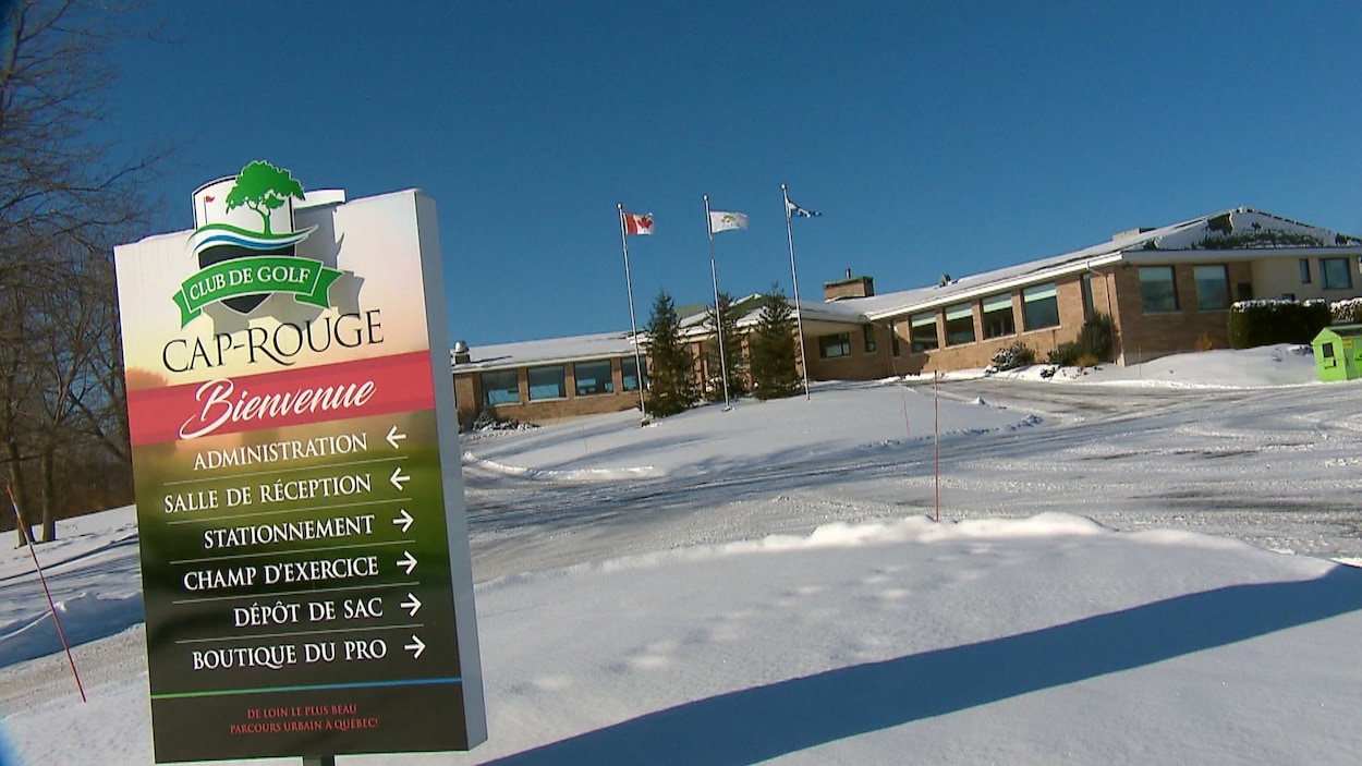 Photo du Club de golf de Cap-Rouge en janvier 2020.
