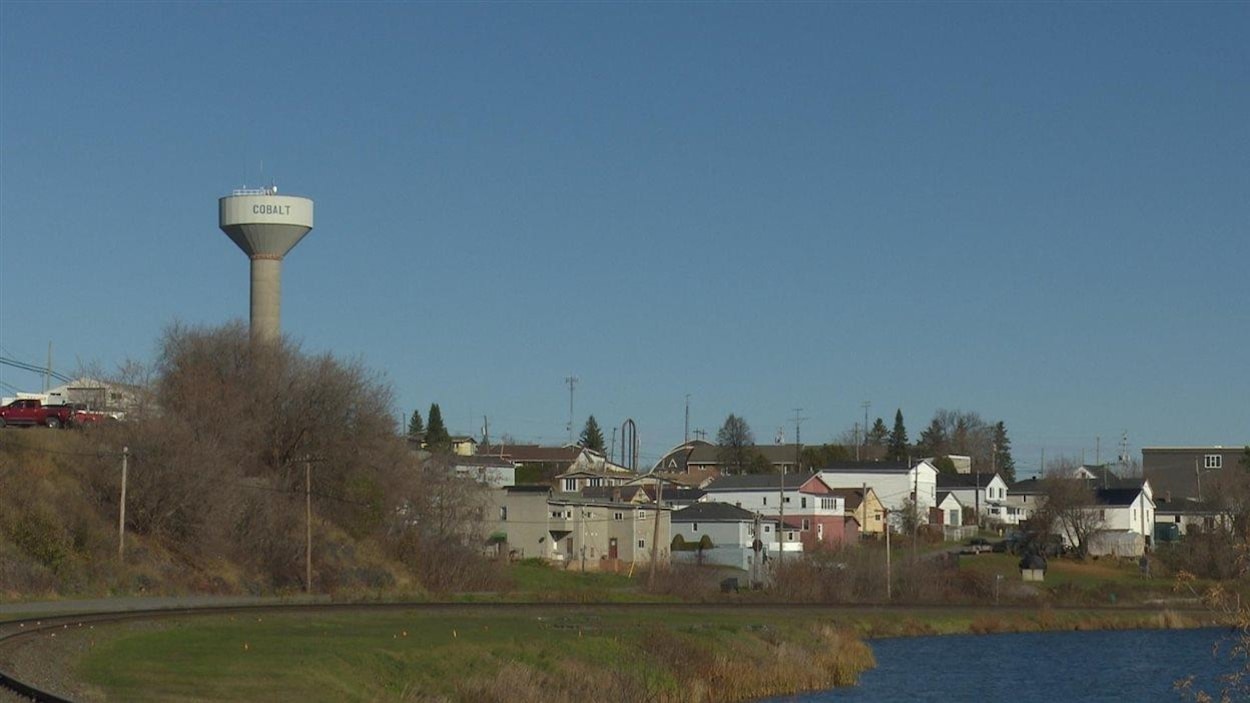 La ville de Cobalt dans le Nord-Est de l'Ontario