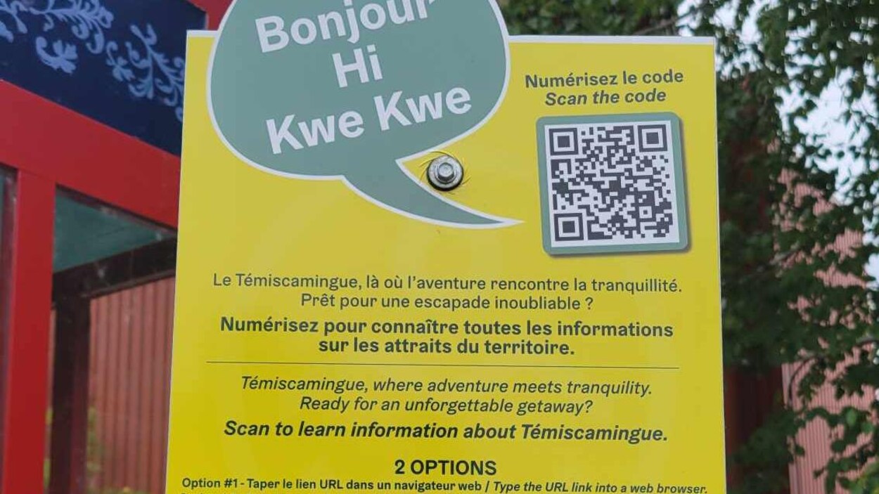 Des bornes touristiques font leur apparition au Témiscamingue | Radio ...