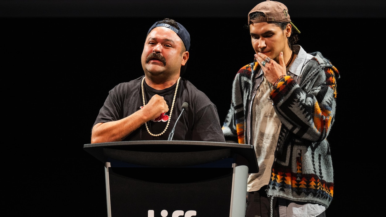 Cody Lightning sacré au TIFF pour son film sur le hockey autochtone