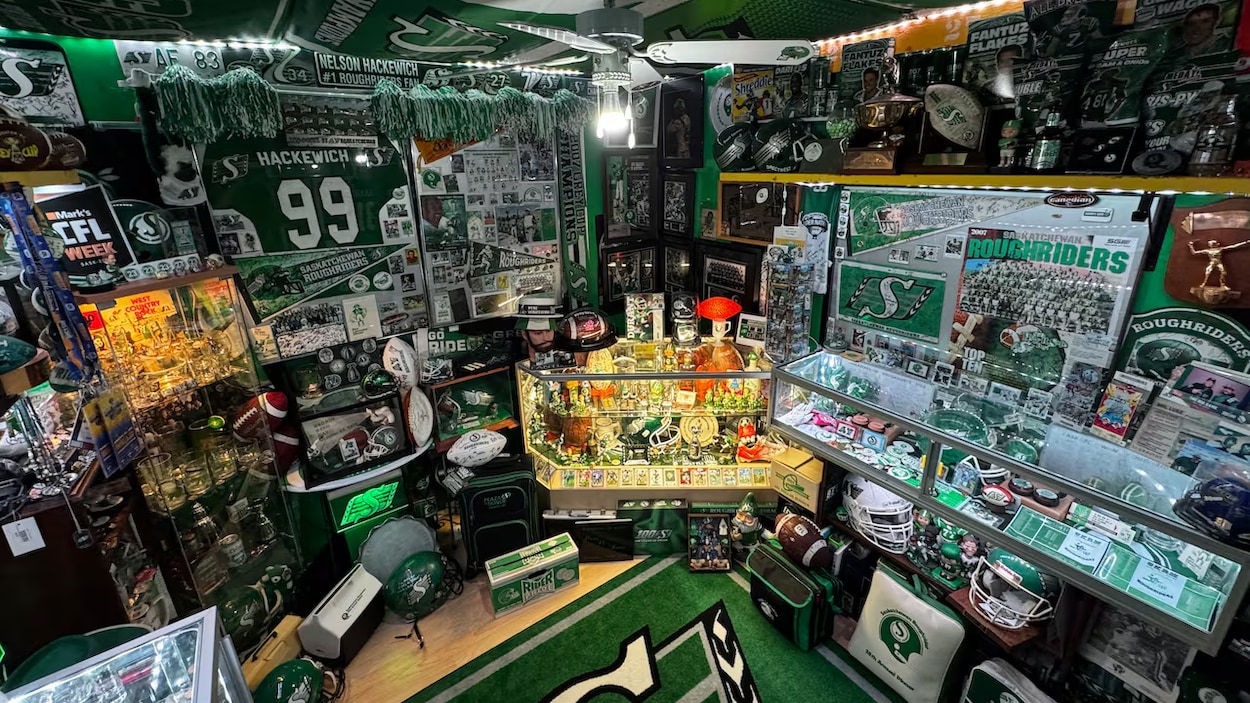 Du pain de 1951 aux bancs de stade : un véritable petit musée voué aux Roughriders