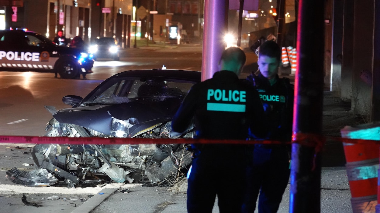 Une femme grièvement blessée dans une collision à Villeray, le conducteur arrêté