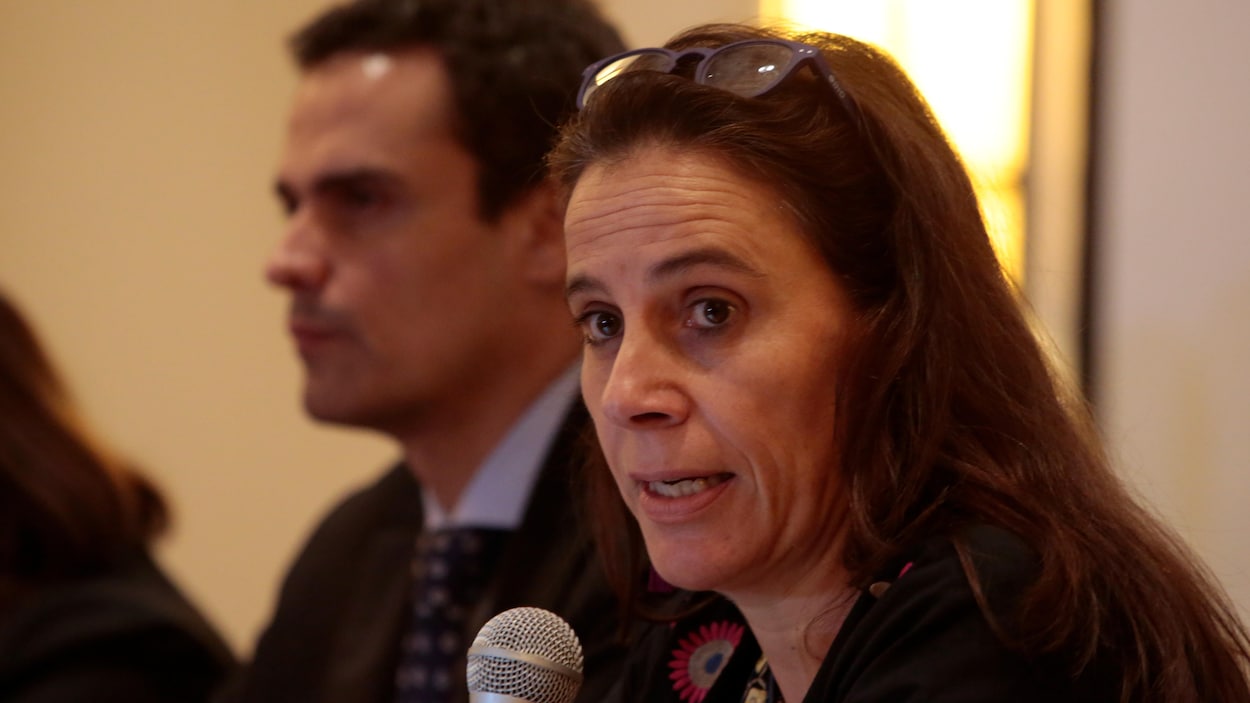 La commissaire Antonia Urrejola, rapporteure pour le Nicaragua de la Commission interaméricaine des droits de l'homme