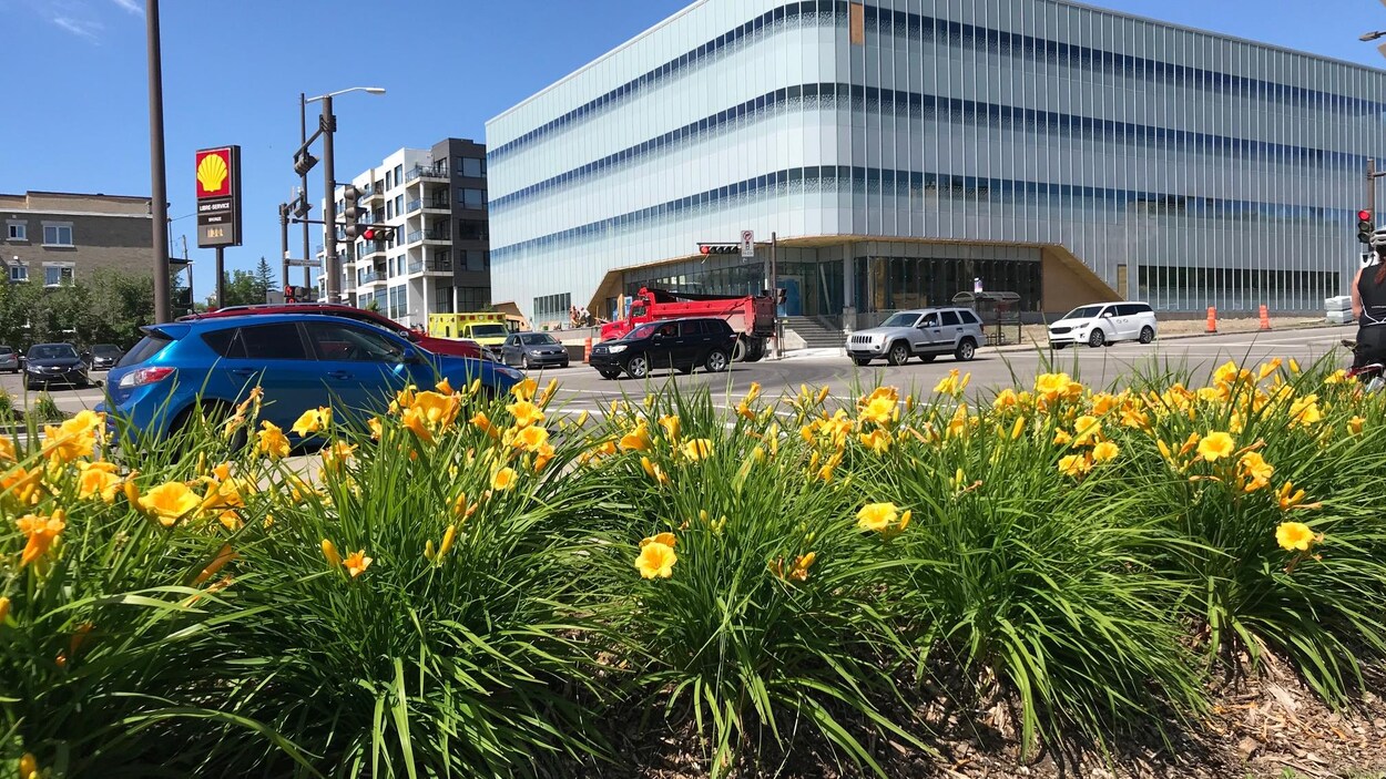 Le complexe médical Synase sera situé à l'angle de la 18e Rue et du boulevard Henri-Bourassa.