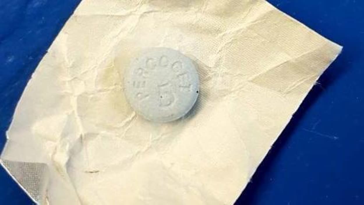 Comprimés de drogue contenant du fentanyl Comprimés de drogue contenant du fentanyl
