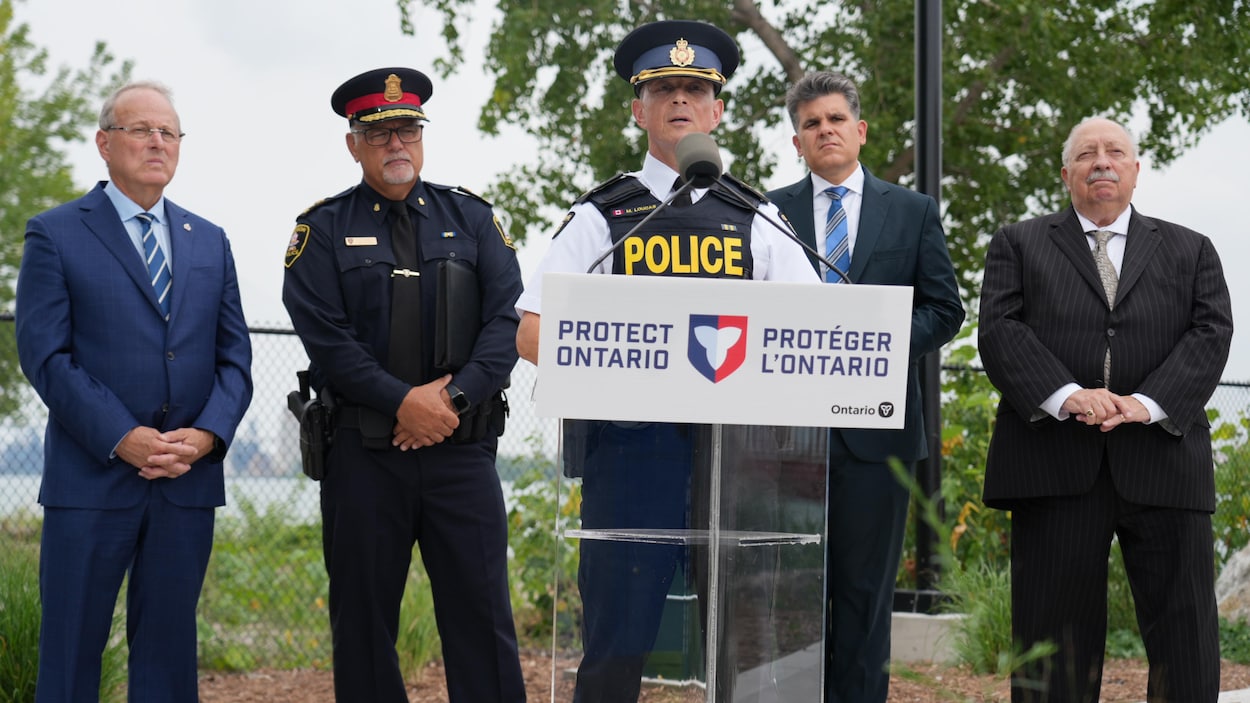 L’Ontario s’engage à verser 32,5 millions de dollars pour la sécurité frontalière