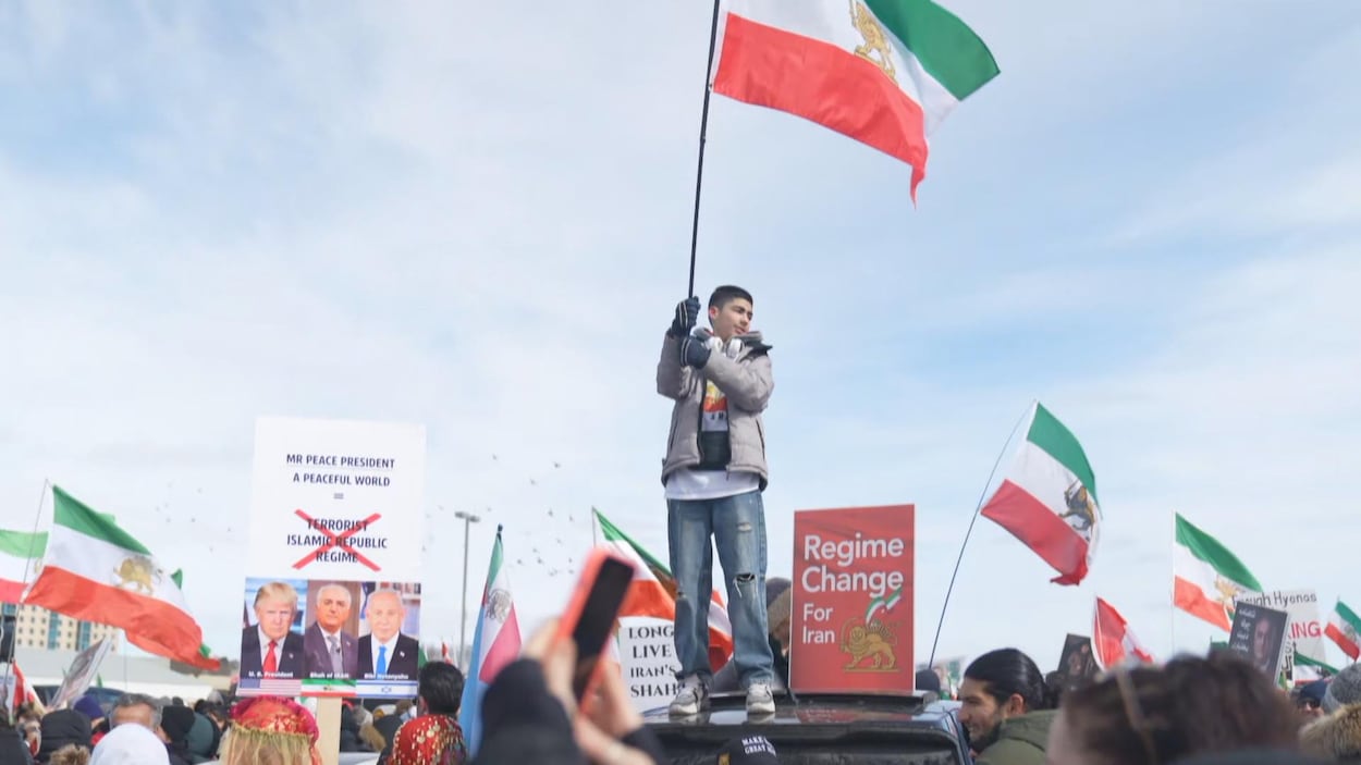 La diaspora iranienne espère la chute du régime