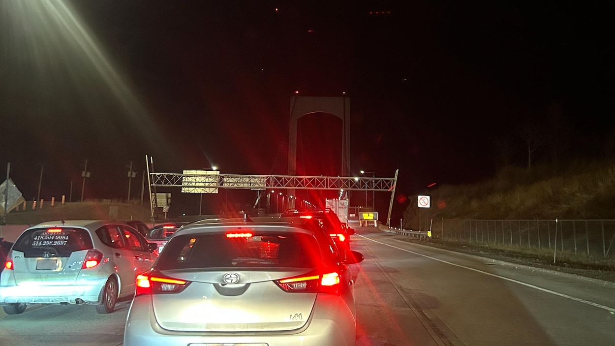 La fermeture des voies sur le pont Pierre-Laporte repoussée à 22 h