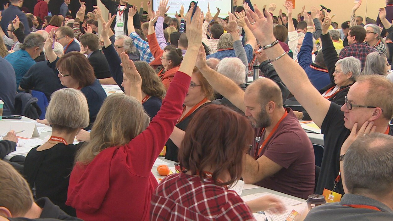 Des délégués au congrès 2017 du NPD du Manitoba Des délégués au congrès 2017 du NPD du Manitoba