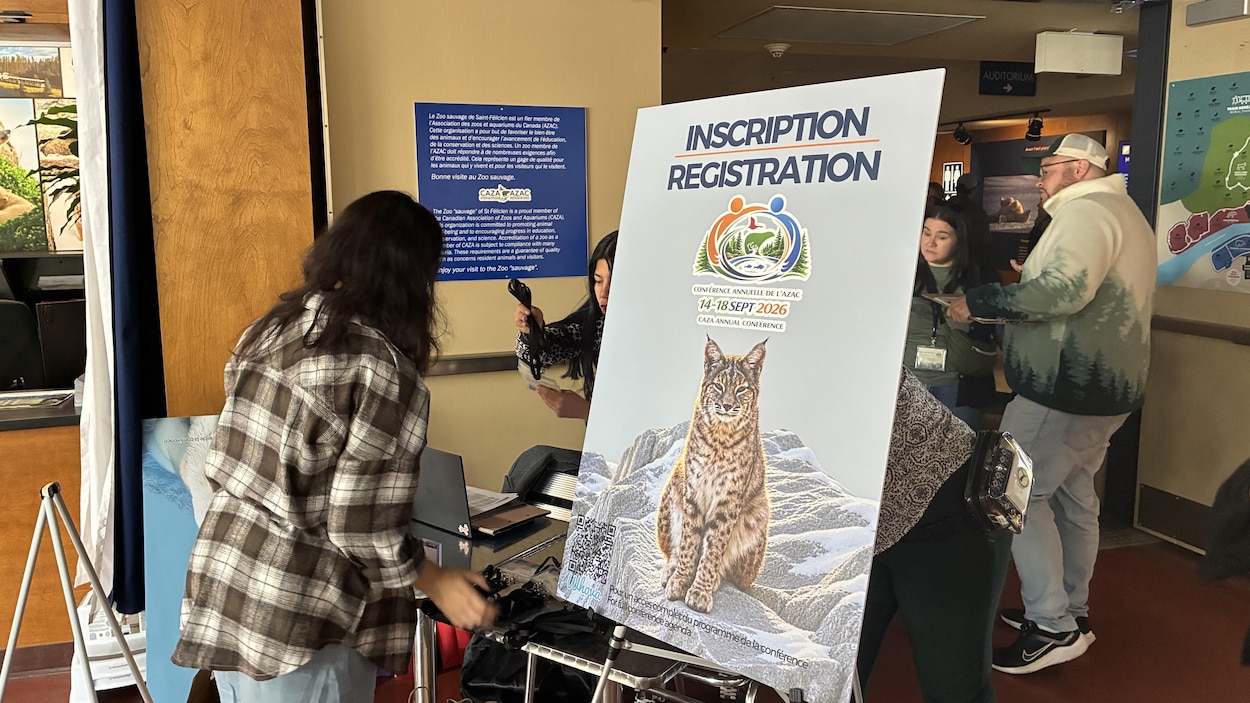 Des dizaines de congressistes canadiens convergent au Zoo sauvage de Saint-Félicien