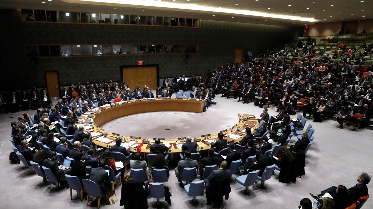 Le Conseil de sécurité des Nations unies s'est réuni au siège de l'ONU à New York, vendredi.
Le Conseil de sécurité des Nations unies s'est réuni au siège de l'ONU à New York, vendredi.