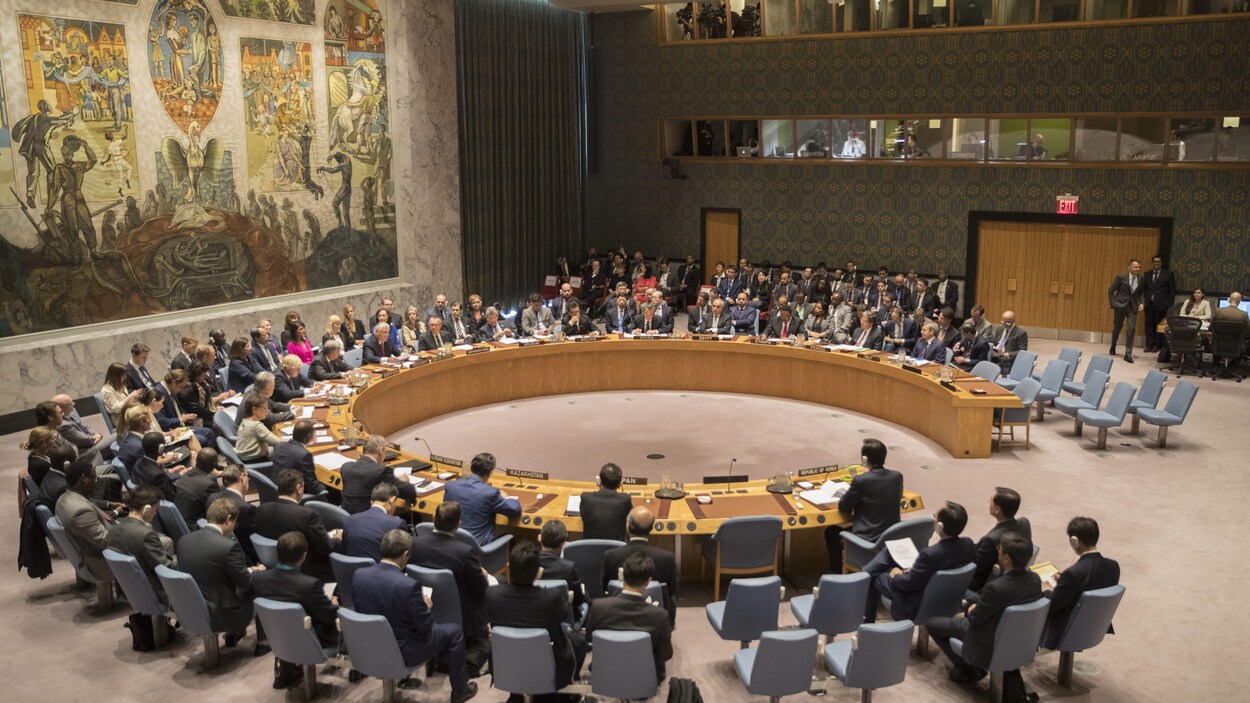 Le Conseil de sécurité des Nations unies à New York.
