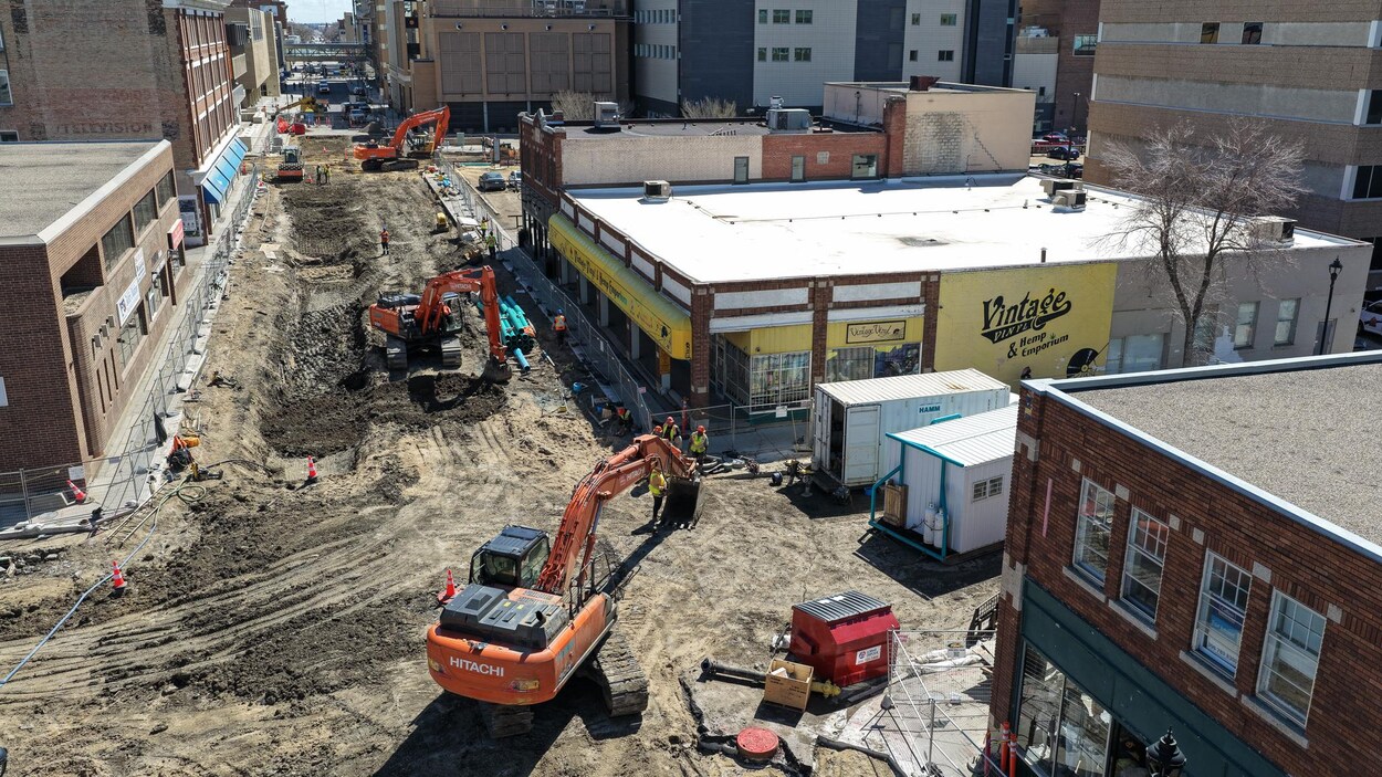 L’impatience se fait sentir alors que les travaux continuent au centre-ville de Regina