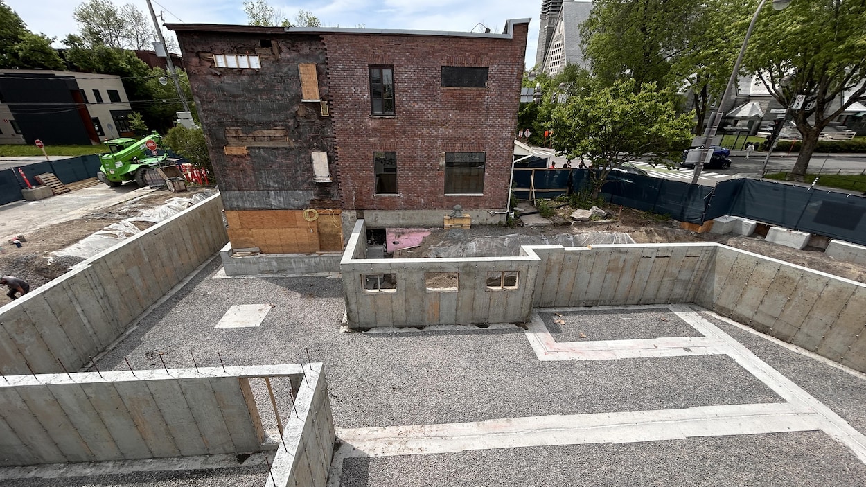 Les futurs locaux du Centre de pédiatrie sociale de Québec en travaux