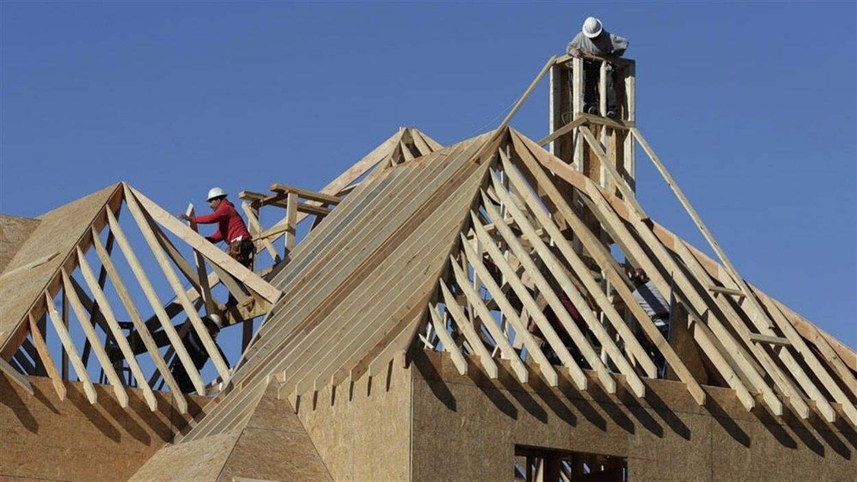 Une maison en construction