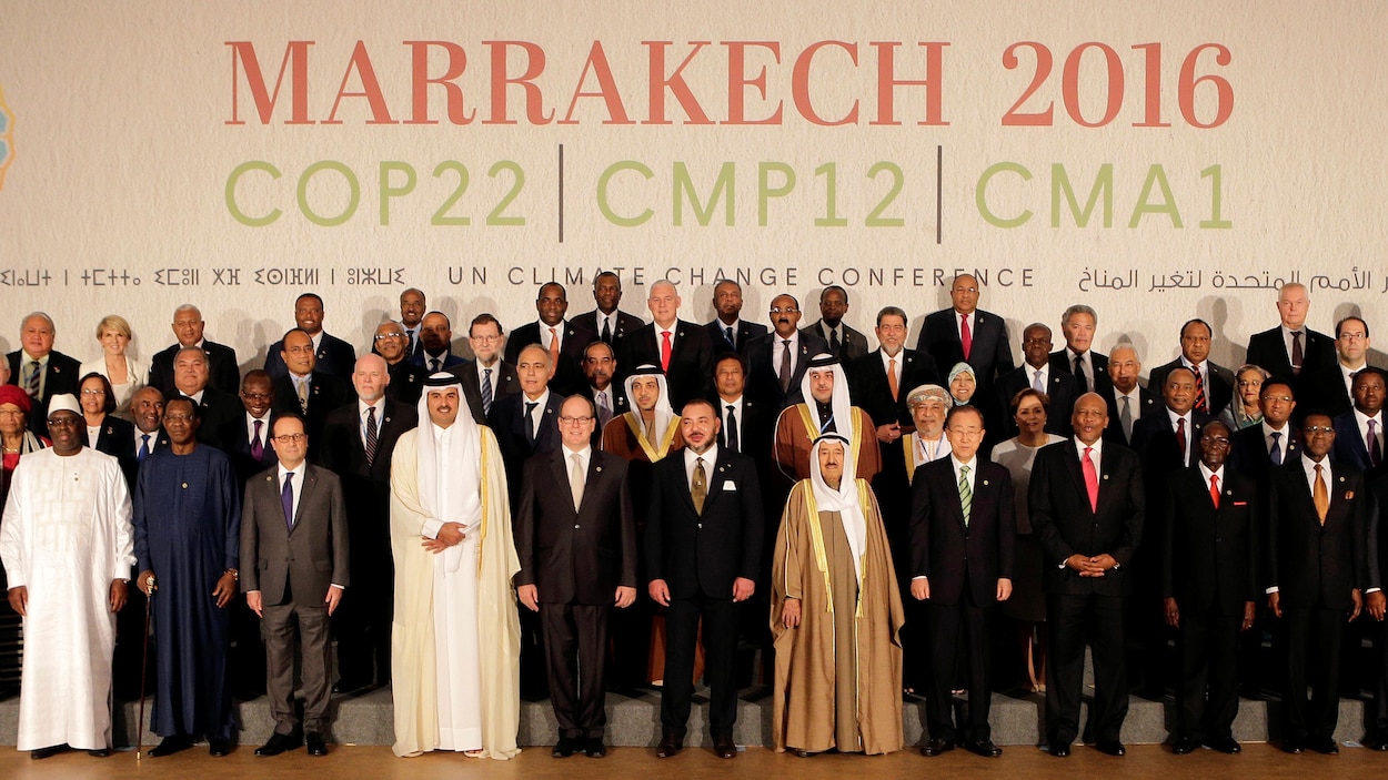 Les dirigeants du monde réunis pour la COP22 au Maroc