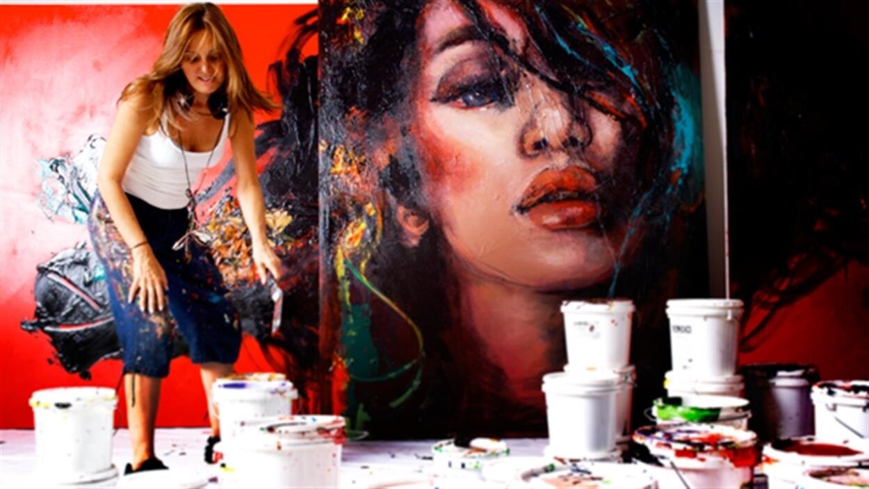 L’artiste Jean Gaudreau peint 30 tableaux en hommage à Corno