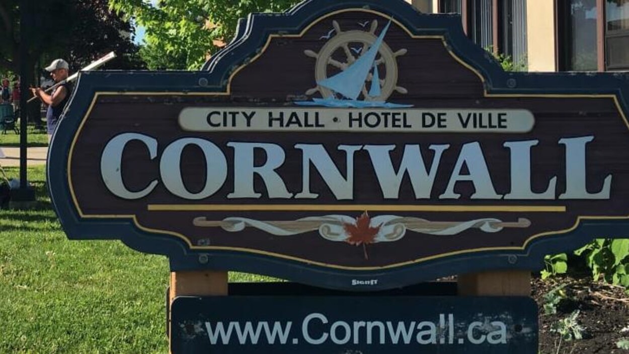 Un panneau indiquant la Ville de Cornwall. (Archives)