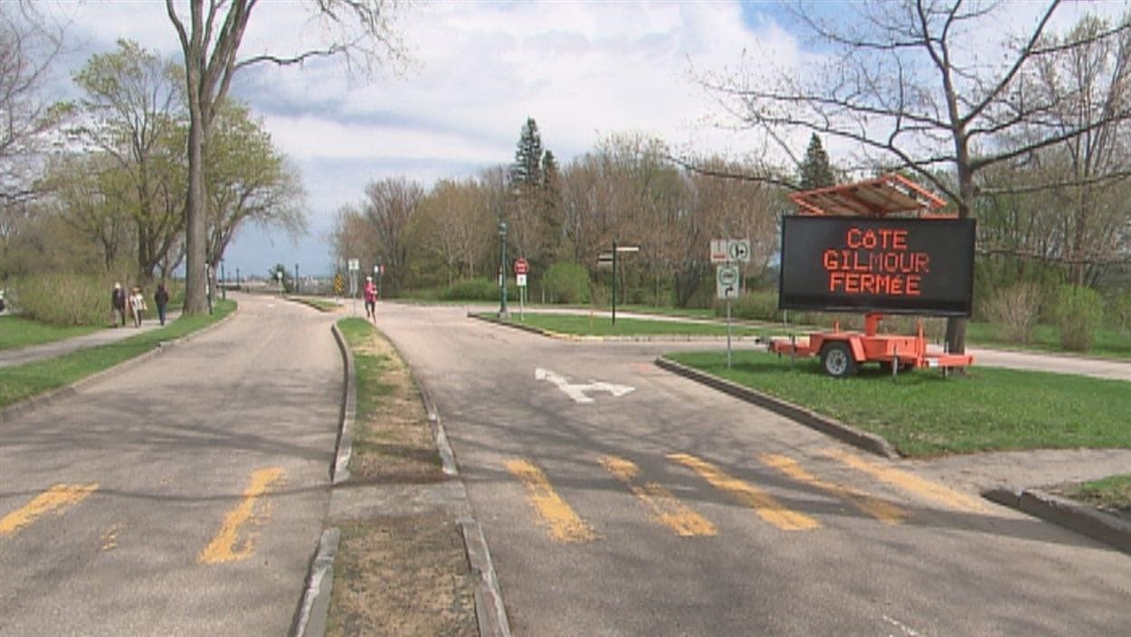 La côte Gilmour à Québec