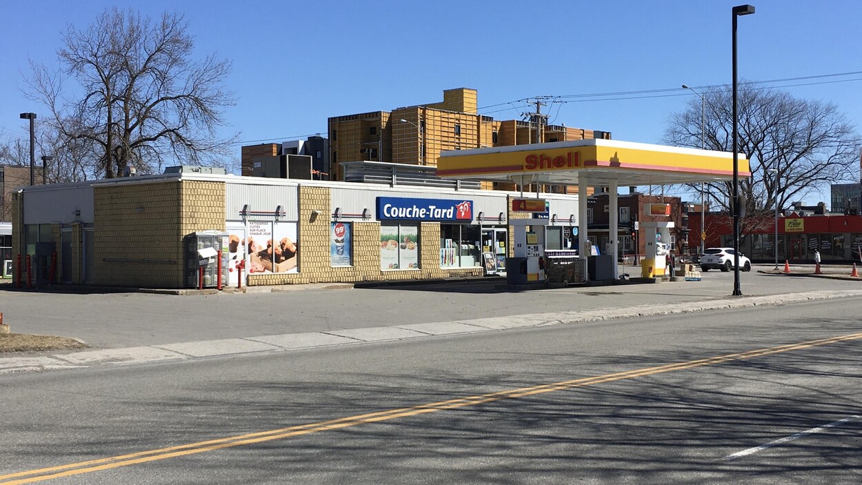 Un dépanneur Couche-Tard de l'avenue d'Estimauville à Québec