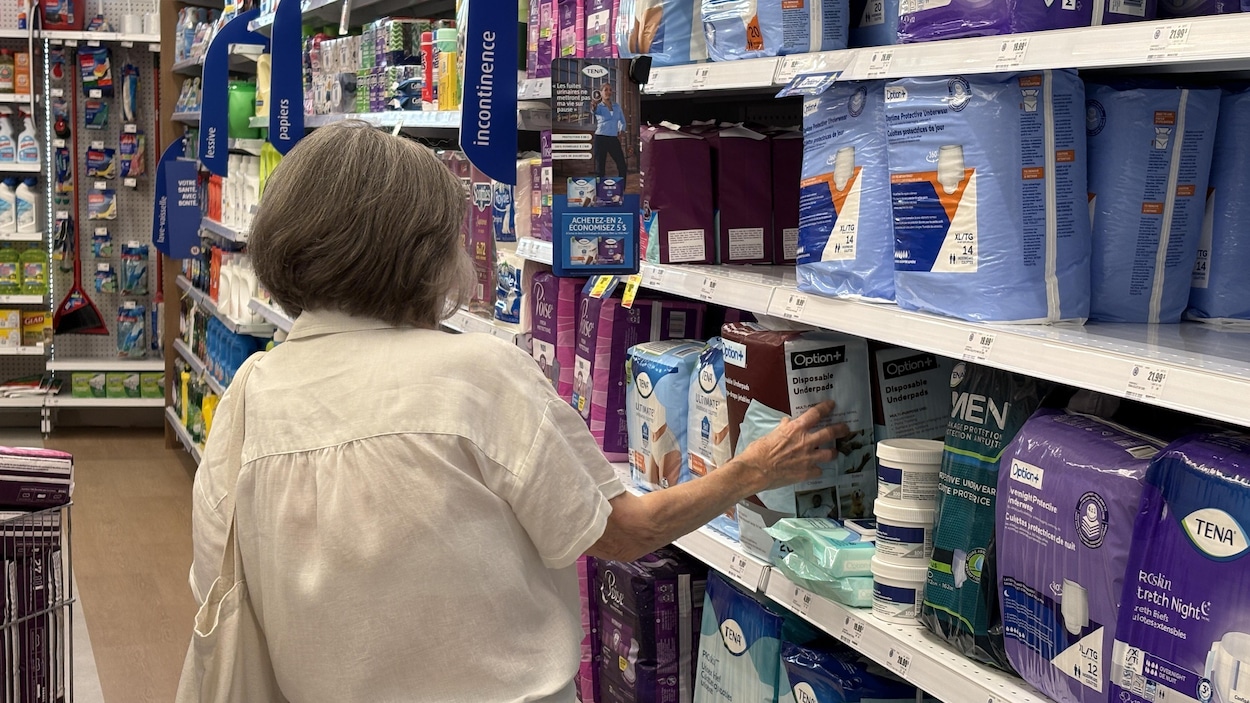Les Québécois achètent maintenant plus de couches pour adultes que pour enfants