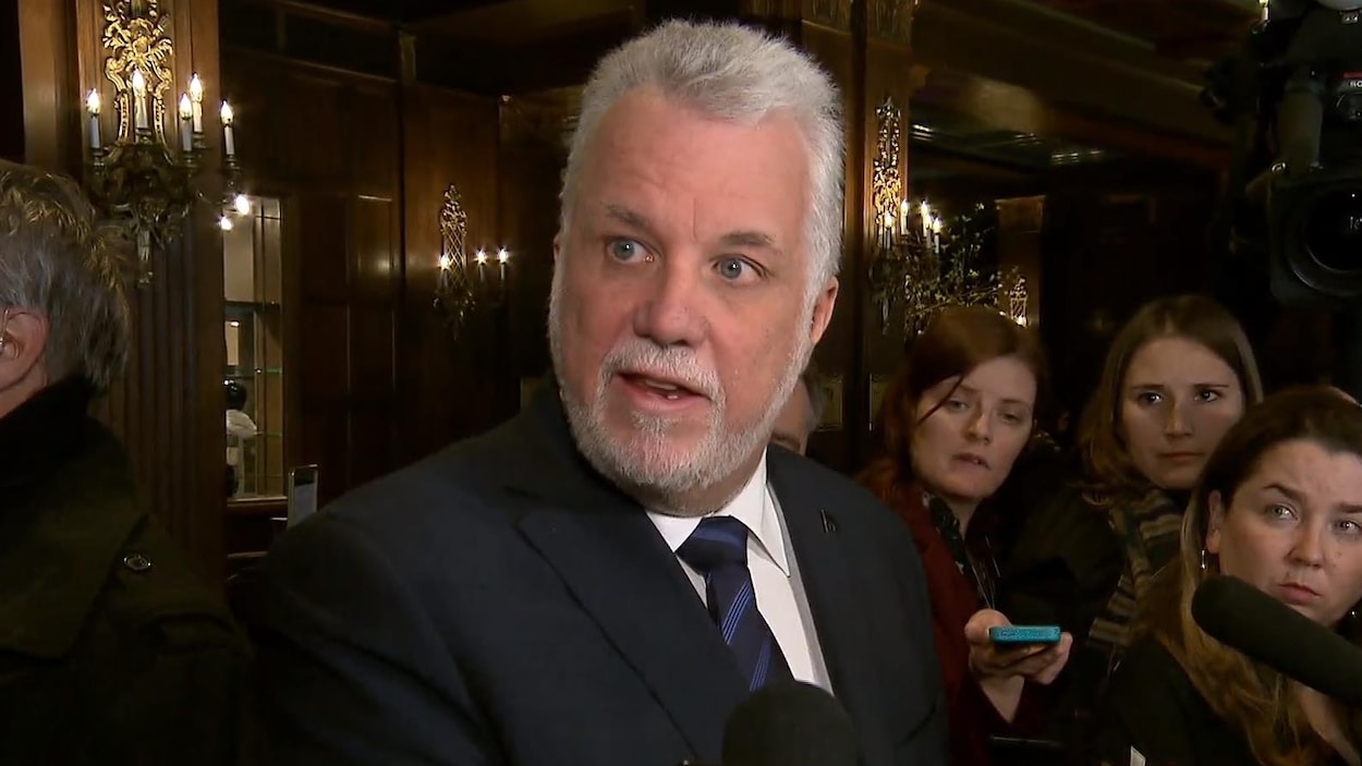 Le premier ministre Philippe Couillard.