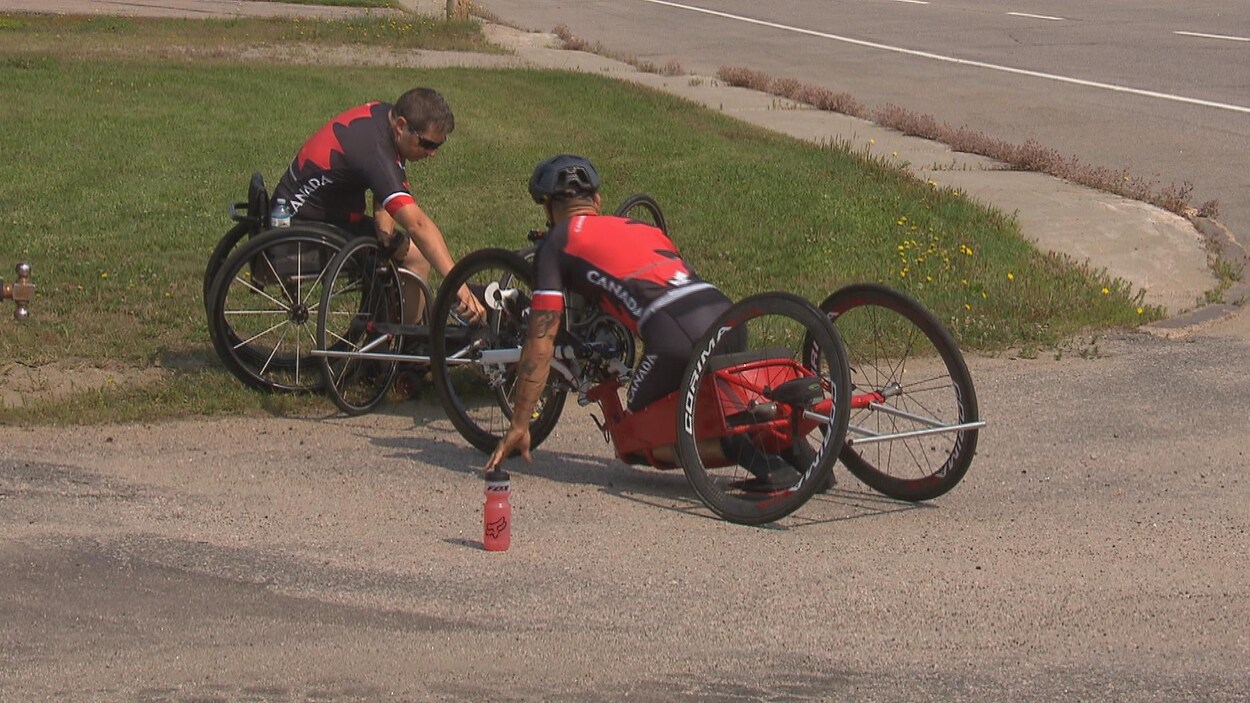 Deux cyclistes