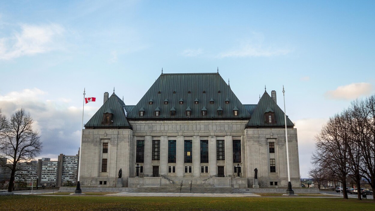 La Cour suprême du Canada à Ottawa.