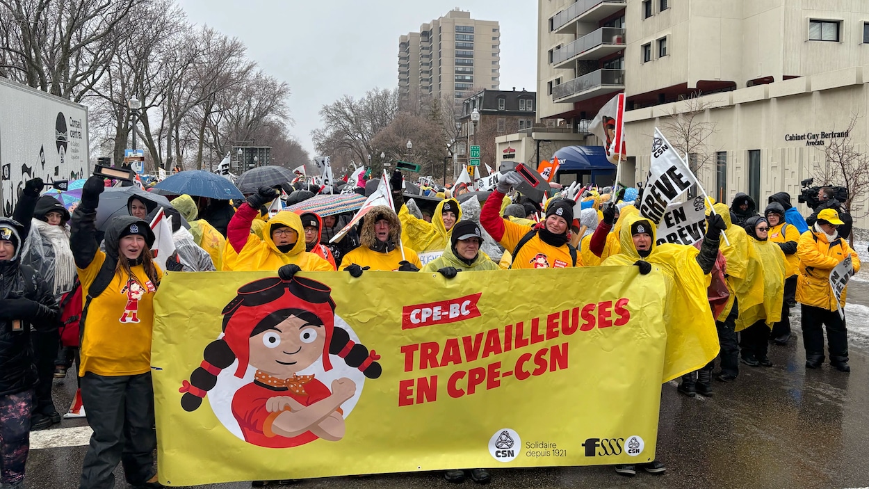 Les CPE en grève pour trois autres jours, à moins d’une entente avec Québec