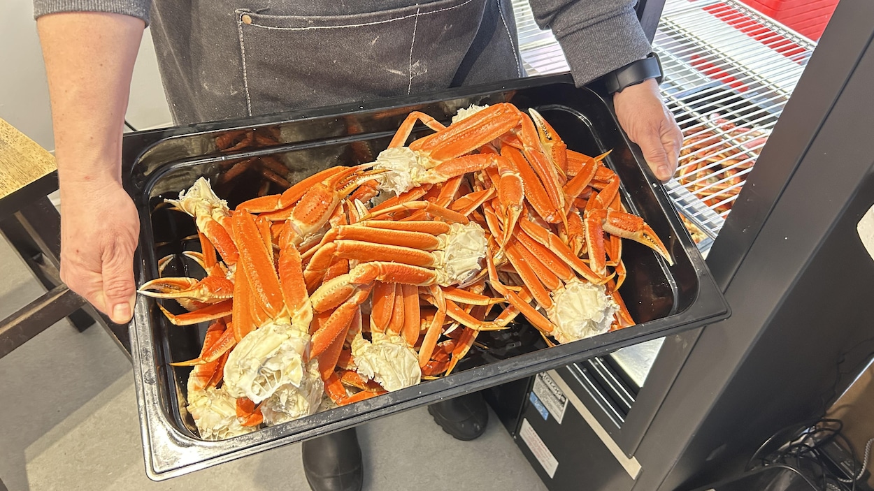 Le crabe débarque dans les poissonneries