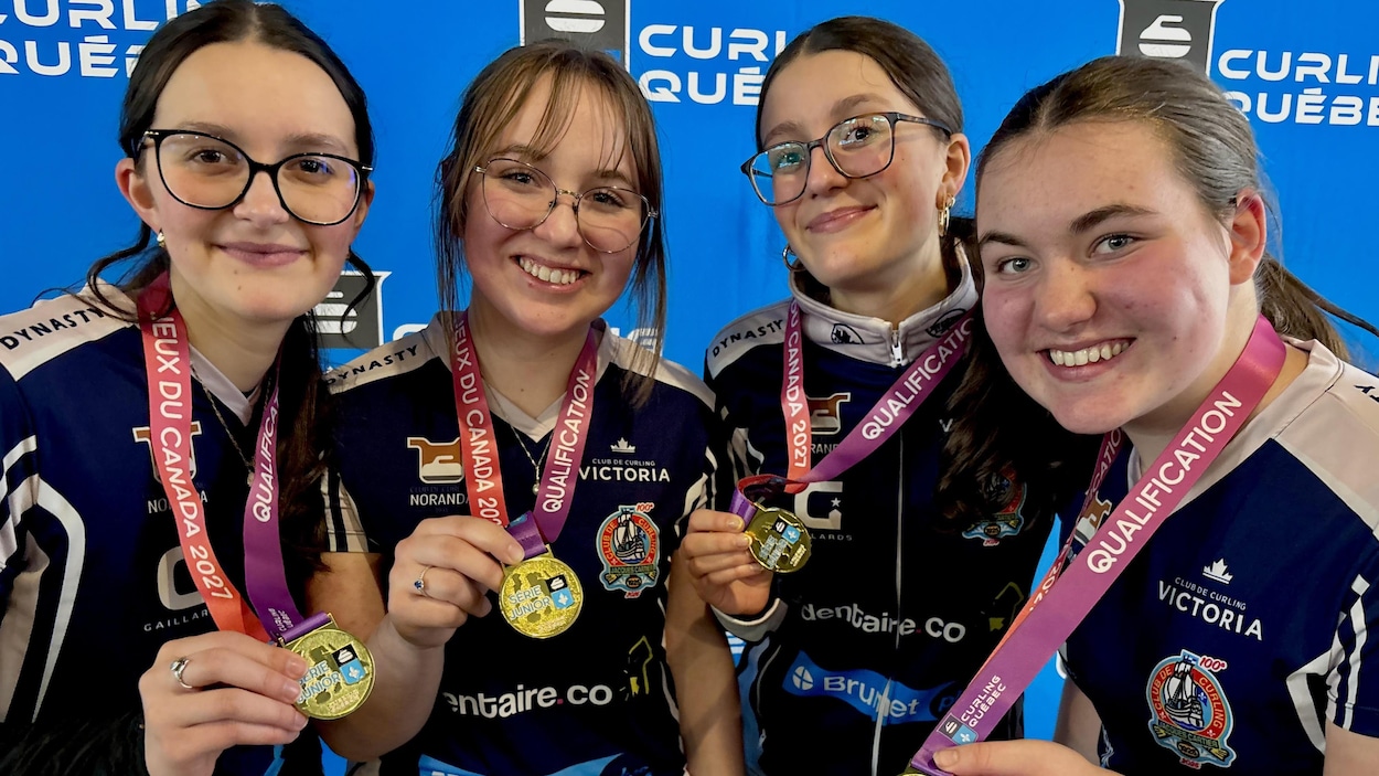 Des curleuses de Rouyn-Noranda se qualifient pour les Jeux du Canada