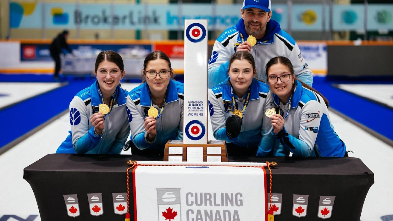 Des curleuses jonquiéroises championnes canadiennes