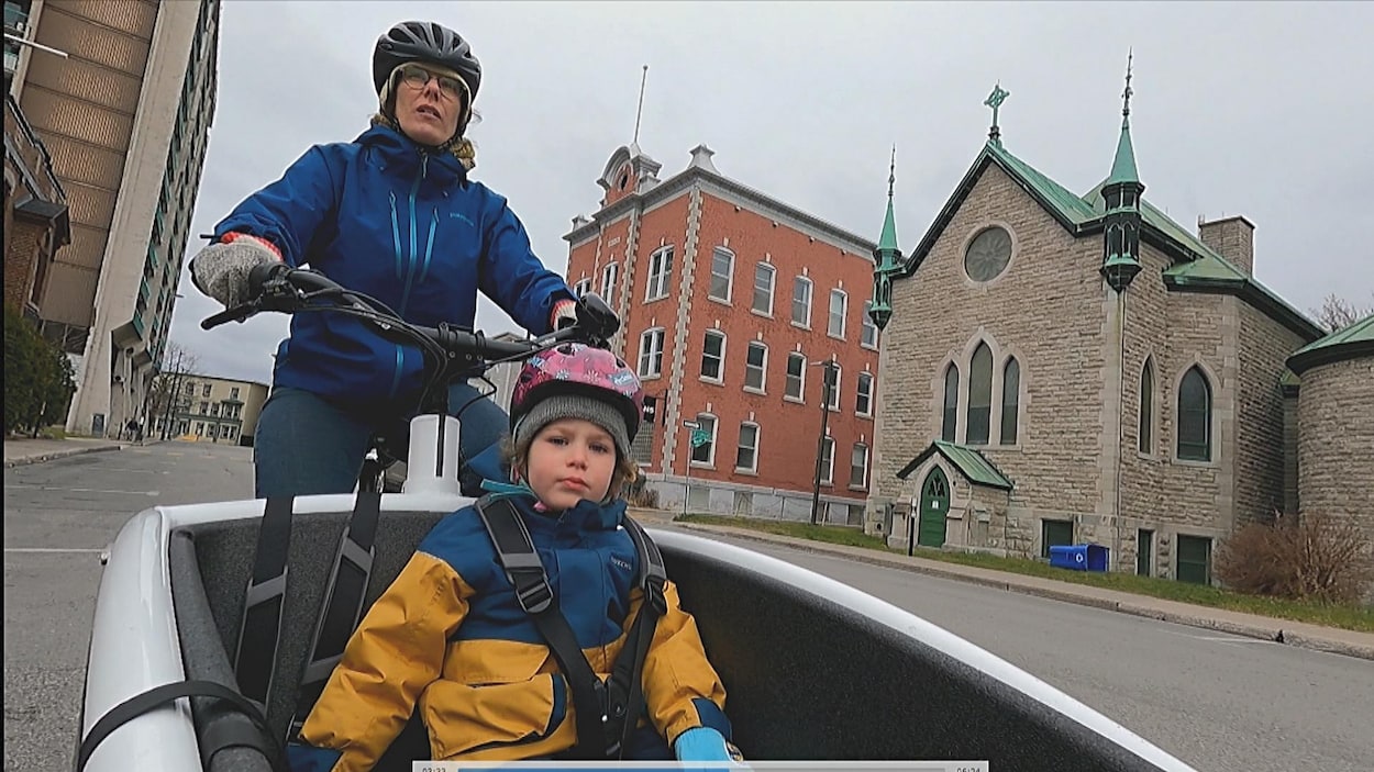 Installations temporaires de vélo au centre-ville de Trois-Rivières