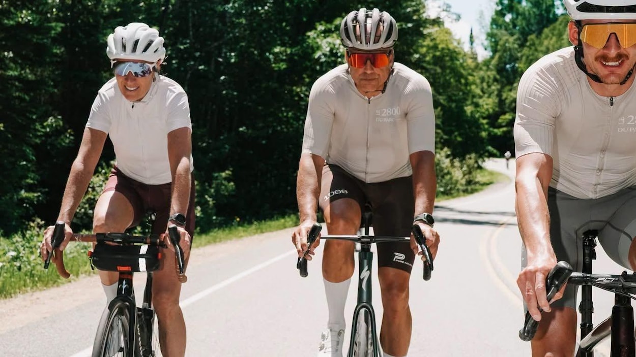 Ils montent l’Everest à vélo dans le Parc national de la Mauricie