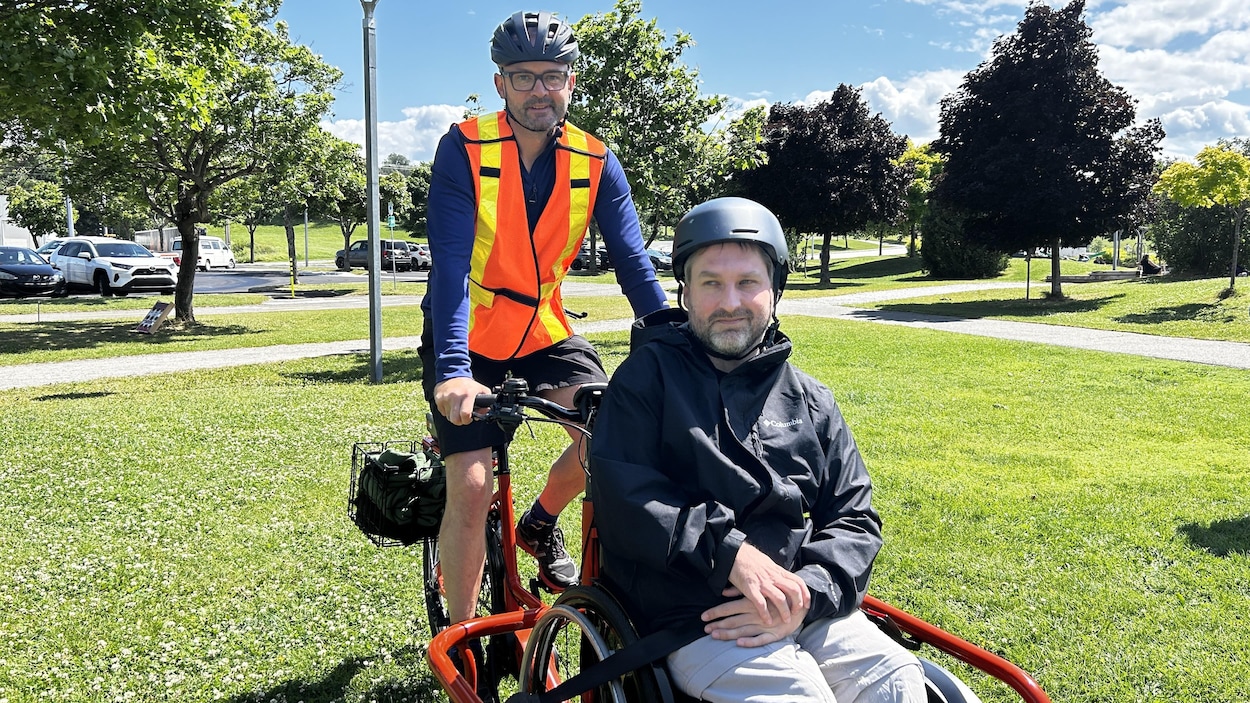 Un vélo pour les personnes à mobilité réduite à Rimouski