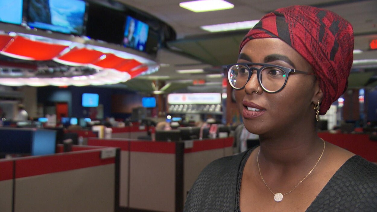Dahabo Ahmed Omer,, porte-parole de la coalition Justice pour Abdirahman en entrevue à Radio-Canada Dahabo Ahmed Omer,, porte-parole de la coalition Justice pour Abdirahman en entrevue à Radio-Canada