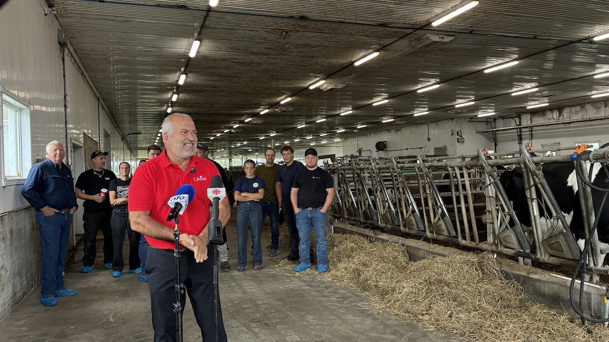 Daniel Gobeil rassure les agriculteurs de la région sur la gestion de l’offre