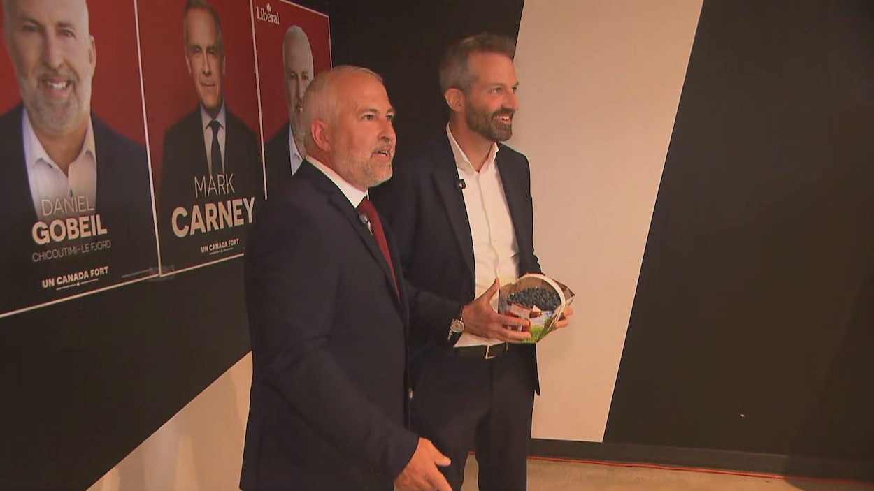 Le ministre Joël Lightbound de passage pour soutenir le candidat libéral Daniel Gobeil