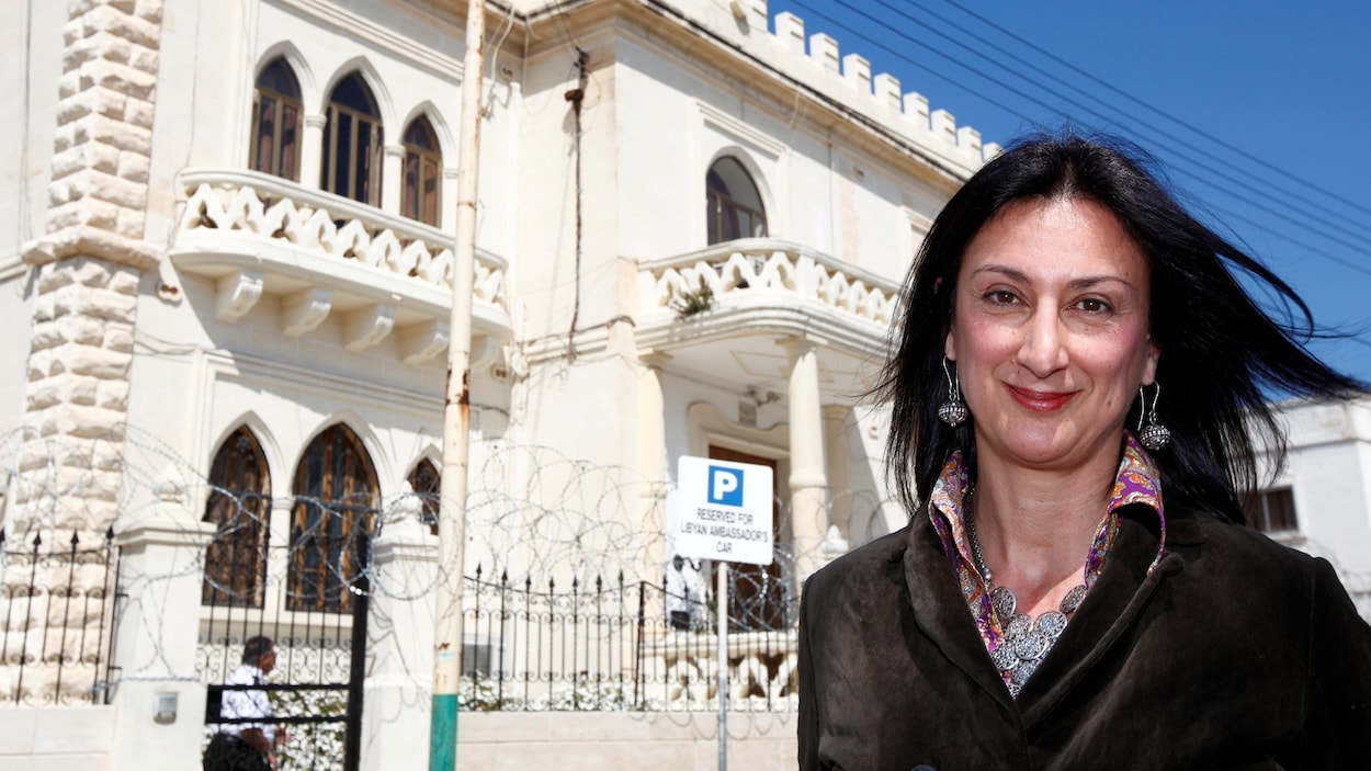 Photo de la journaliste Daphné Caruana Galizia prise le 6 avril 2011. Photo de la journaliste Daphné Caruana Galizia prise le 6 avril 2011.