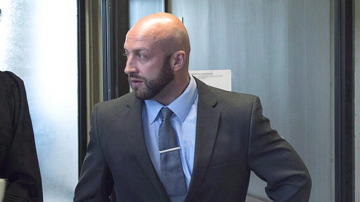 Darren Smalley le 5 septembre 2018 au tribunal à Halifax