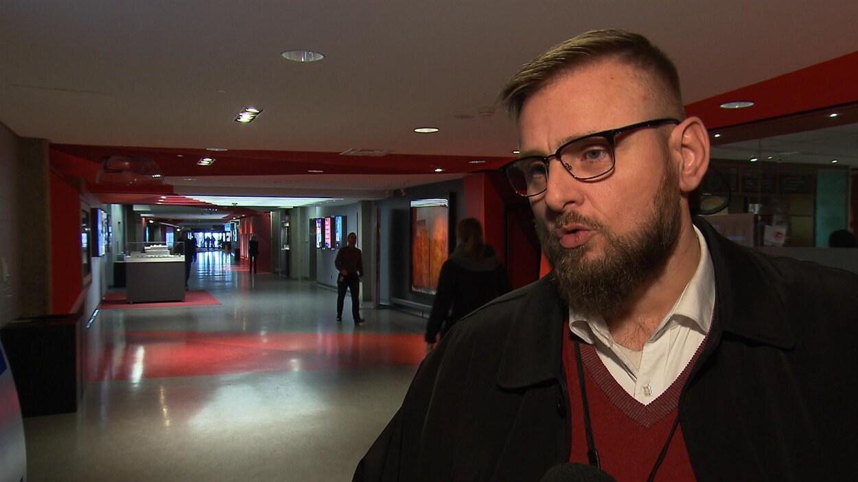 David Chartrand, coordonnateur québécois pour le Syndicat des machinistes